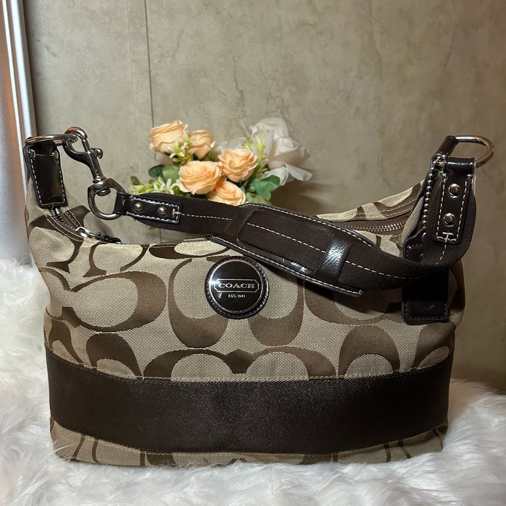 EUC Coach hobo bag F17434